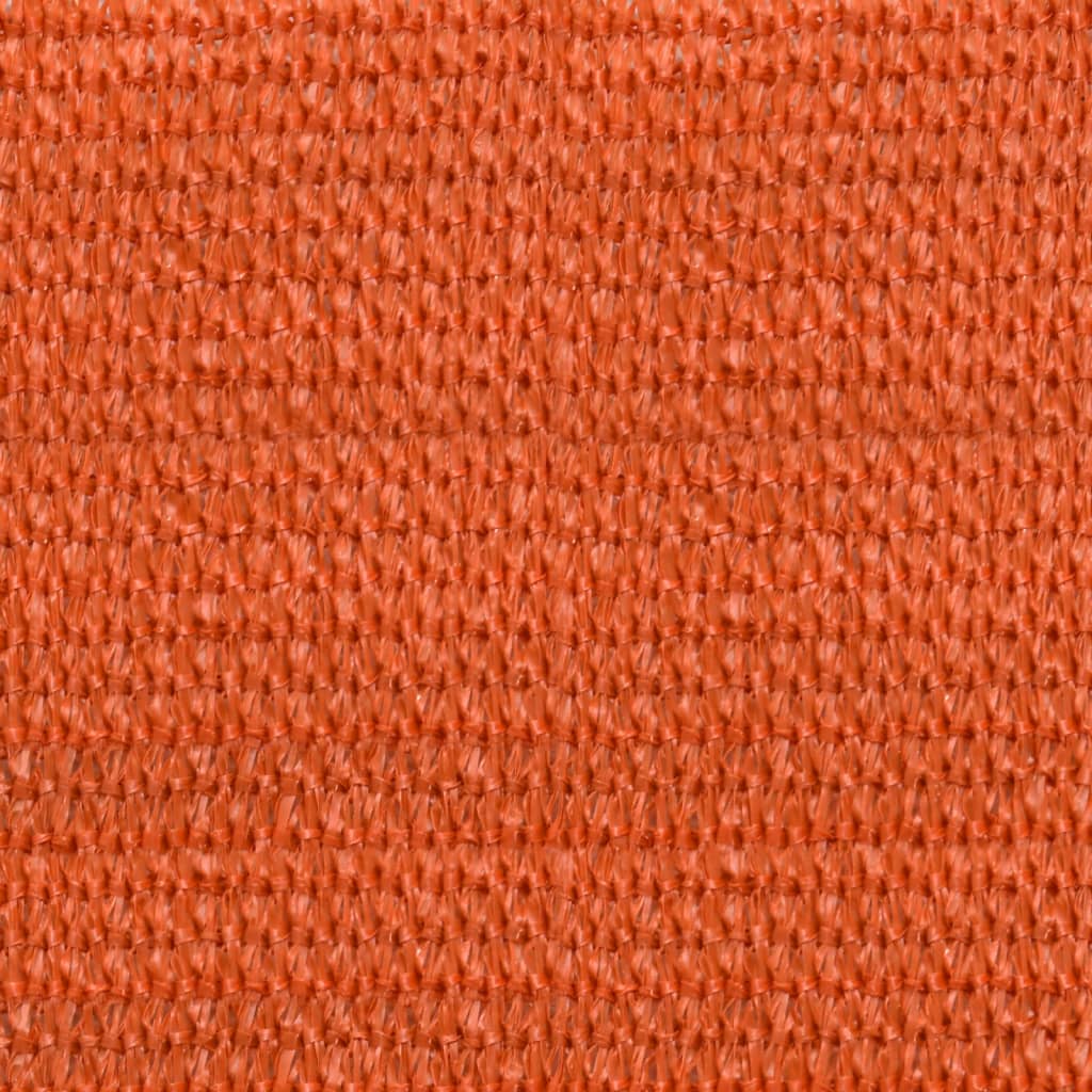 Sonnensegel 160 g/m² Orange 3x3x4,2 m HDPE